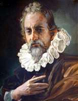 Michael Servetus portrait (by Guillermo) I.E.S. Miguel Servet